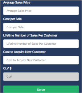CLV Calculator