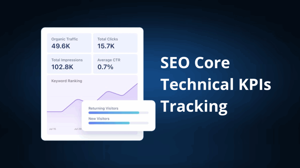 SEO core technical KPIs tracking
