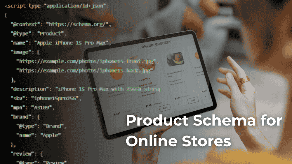Product Schema for Online Stores Product Schema for Online Stores